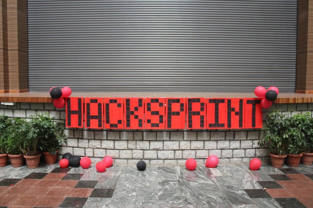 HackSprint 2026 hackathon moments at REVA University