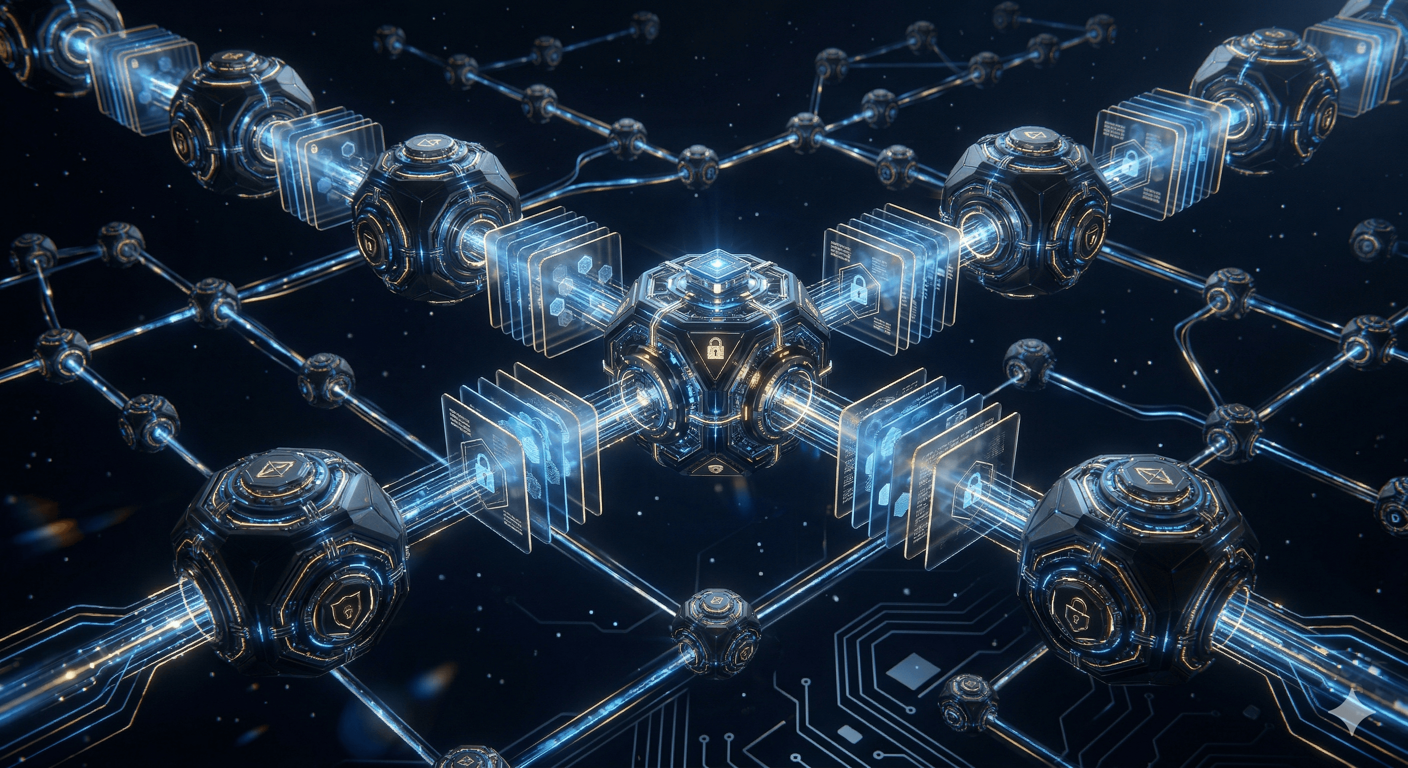 Blockchain & Web3 expertise illustration