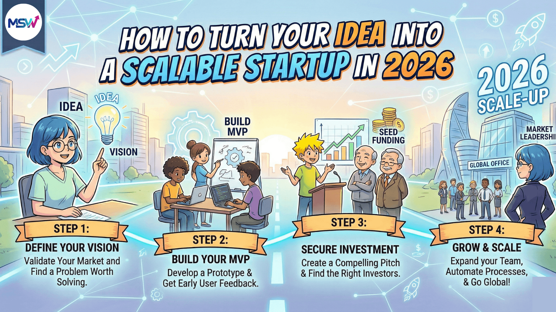 How to Turn Your Idea into a Scalable Startup in 2026