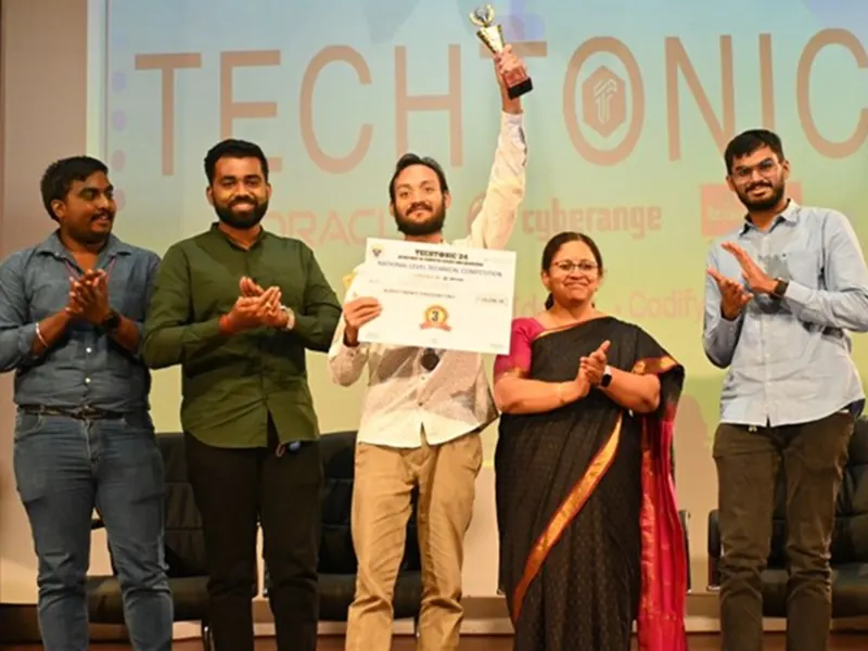 Amit Kumar Singh – 3rd Place – Code Arena, Tech-Tonic DSATM