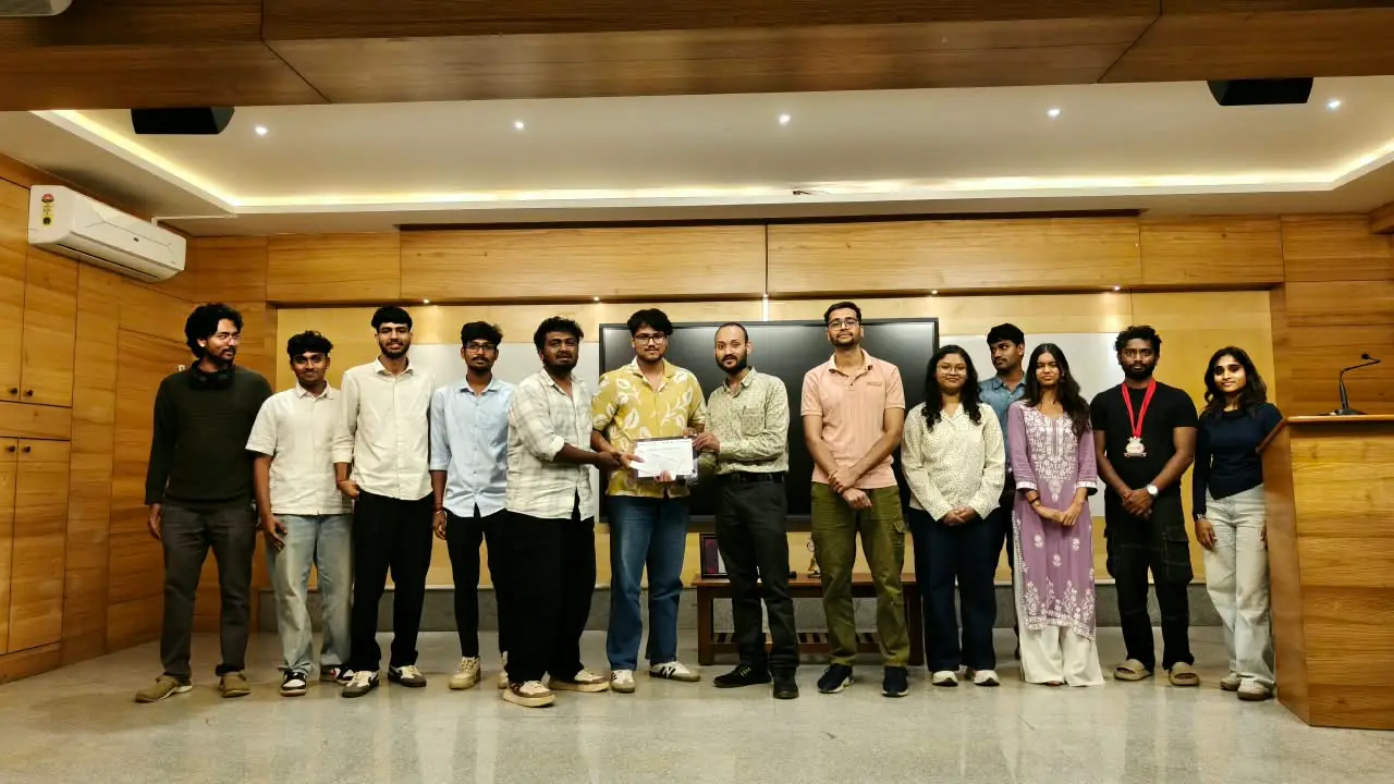 Amit Kumar Singh with the CYPHER 4.0 winners