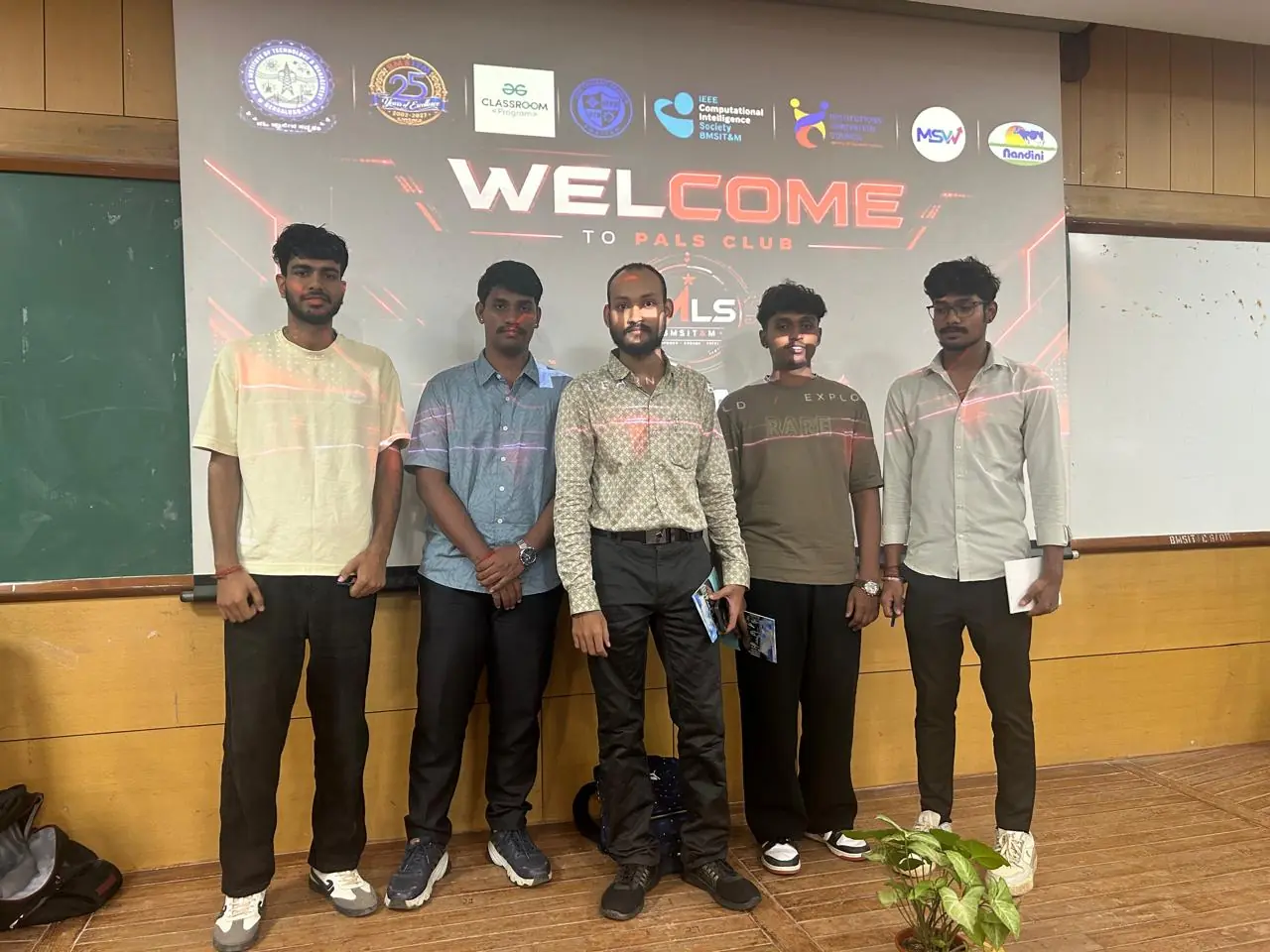 Amit Kumar Singh with the ProtocolX mentors