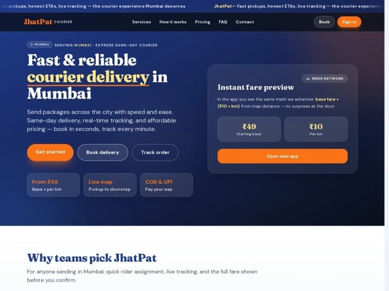 Jhatpat Courier